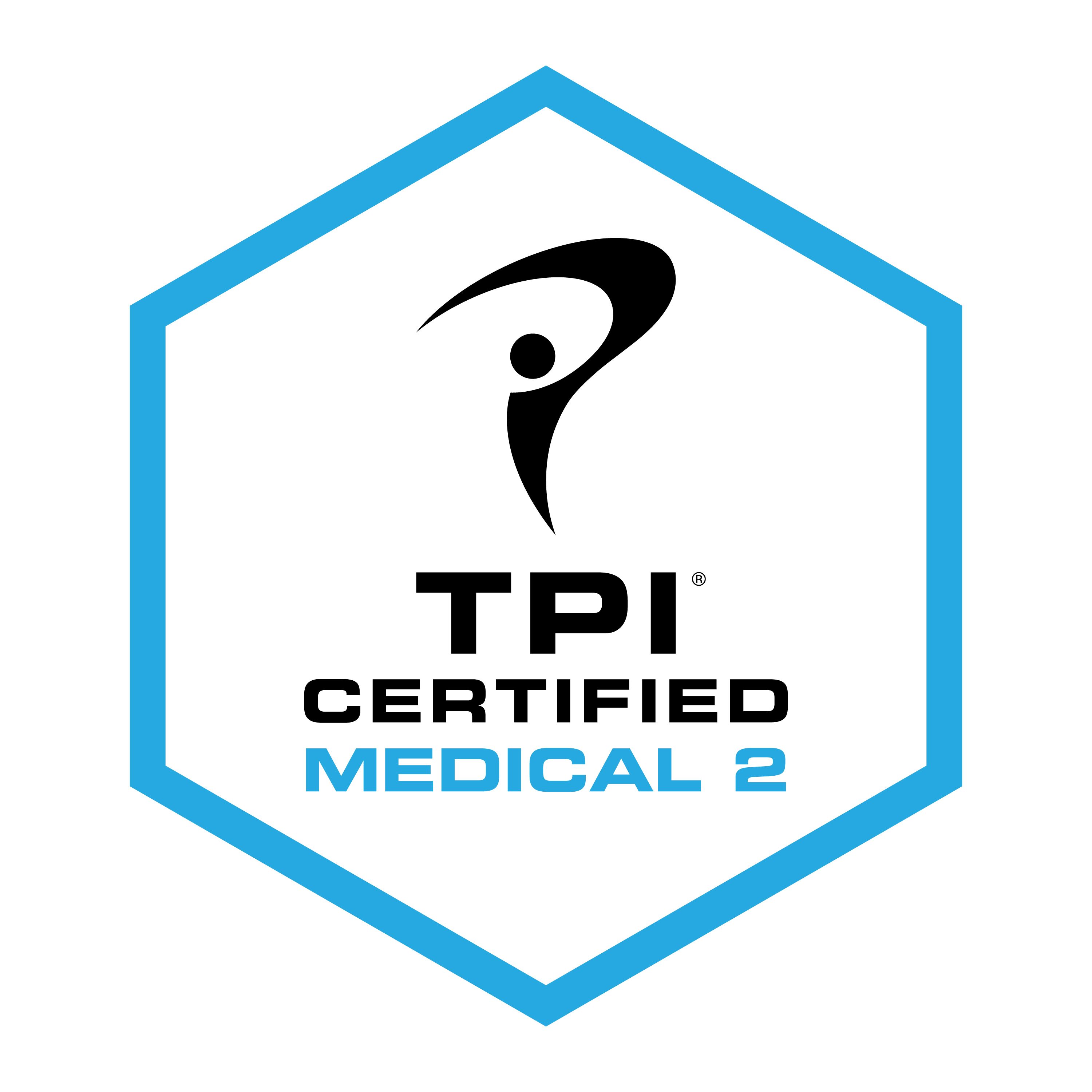 TPI Certified Medical Level 2